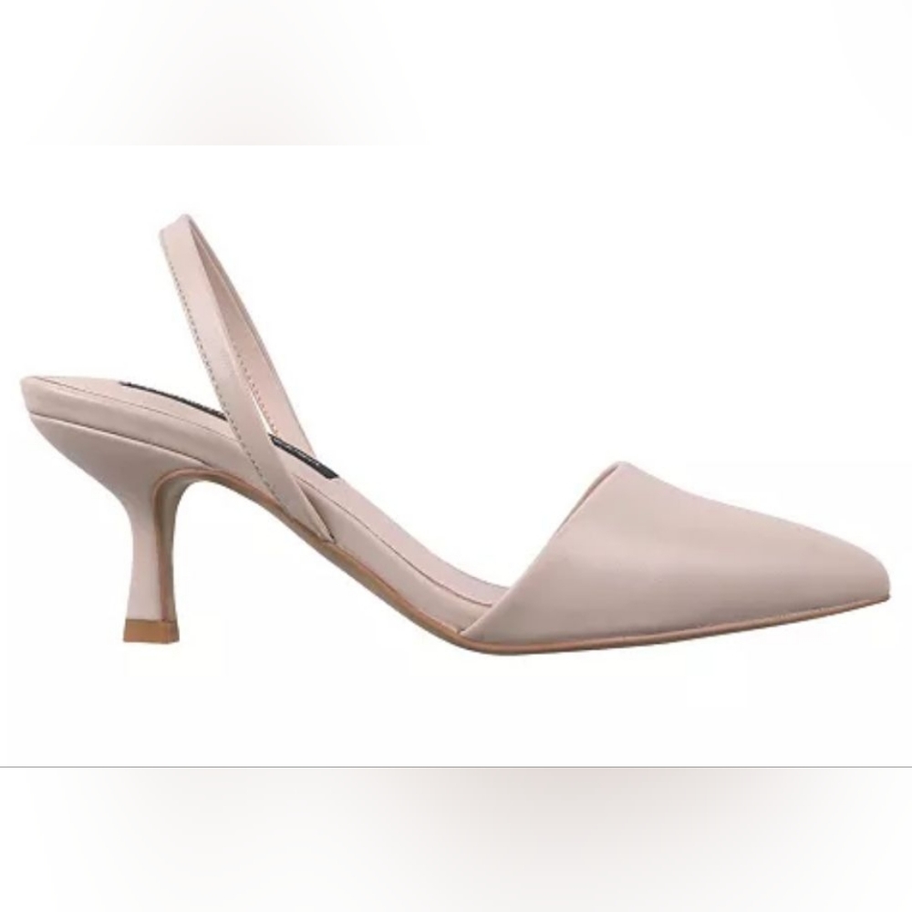 French Connection Nude Slingbacks